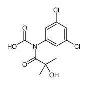 (3,5-dichlorophenyl)-(2-hydroxy-2-methylpropanoyl)carbamic acid Structure