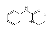 Urea,N-(2-mercaptoethyl)-N'-phenyl- Structure