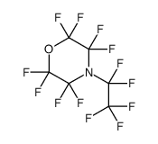 2,2,3,3,5,5,6,6-octafluoro-4-(1,1,2,2,2-pentafluoroethyl)morpholine结构式