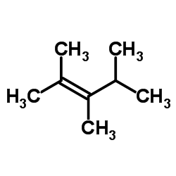 2,3,4-三甲基-2-戊烯结构式