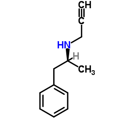 (αS)-N-DeMethyl Deprenyl Structure