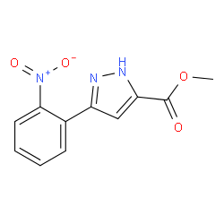 3-(2-硝基苯基)-1H-吡唑-5-羧酸甲酯图片