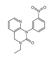 3-ethyl-1-(3-nitrophenyl)-4H-pyrido[2,3-d]pyrimidin-2-one Structure