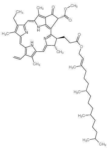 脱镁叶绿素 A结构式