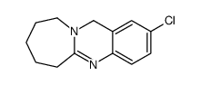 2-chloro-6,7,8,9,10,12-hexahydroazepino[2,1-b]quinazoline结构式