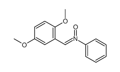 1-(2,5-dimethoxyphenyl)-N-phenylmethanimine oxide Structure