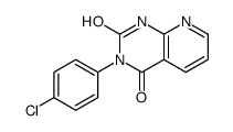 3-(4-chlorophenyl)-1H-pyrido[2,3-d]pyrimidine-2,4-dione Structure