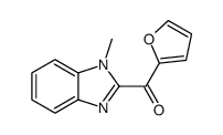 furan-2-yl-(1-methylbenzimidazol-2-yl)methanone结构式