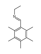 N-ethyl-1-(2,3,4,5,6-pentamethylphenyl)methanimine结构式