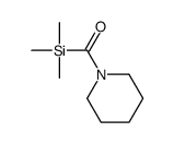 piperidin-1-yl(trimethylsilyl)methanone Structure