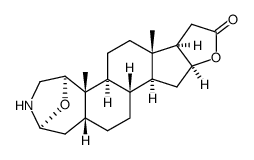 1α,4α-Epoxy-16β-hydroxy-3-aza-A-homo-5β-pregnan-21-oic acid γ-lactone picture