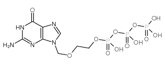 acyclovir triphosphate Structure