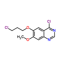 6-(3-chloropropoxy)-4-chloro-7-Methoxyquinazoline Structure