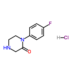 1-(4-fluorophenyl)piperazin-2-one hydrochloride picture