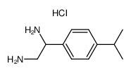 β-amino-β-(4-isopropylphenyl)-ethylamine, dihydrochloride Structure