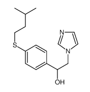 1-Imidazoleethanol, alpha-(p-isopentylthiophenyl)-结构式