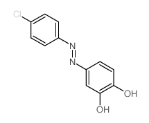 3-[2-(4-chlorophenyl)hydrazinyl]cyclohexa-2,4-diene-1,6-dione结构式