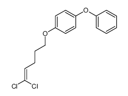 1-(5,5-dichloropent-4-enoxy)-4-phenoxybenzene Structure