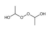 1-(1-hydroxyethylperoxy)ethanol Structure