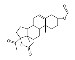 3beta,17-dihydroxypregn-5-en-20-one 17-acetate 3-formate picture