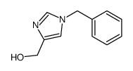 (1-benzylimidazol-4-yl)methanol结构式