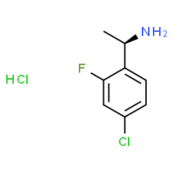 (R)-1-(4-氯-2-氟苯基)乙-1-胺盐酸盐图片