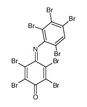 tetrabromo-[1,4]benzoquinone-mono-(2,3,4,6-tetrabromo-phenylimine) Structure