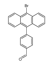 9-((p-formyl)phenyl)-10-bromoanthracene结构式