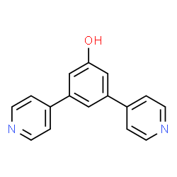 3,5-di(pyridin-4-yl)phenol结构式