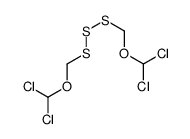 dichloro-[(dichloromethoxymethyltrisulfanyl)methoxy]methane Structure