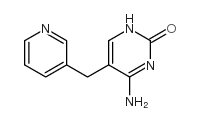 4-氨基-5-吡啶-3-甲基-H-嘧啶-2-酮结构式