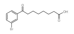 8-(3-bromophenyl)-8-oxooctanoic acid图片