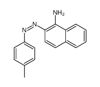 2-[(4-methylphenyl)diazenyl]naphthalen-1-amine结构式