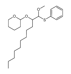 2-((1-methoxy-1-(phenylthio)undecan-2-yl)oxy)tetrahydro-2H-pyran Structure