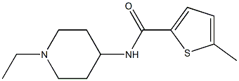 N-(1-ethylpiperidin-4-yl)-5-Methylthiophene-2-carboxaMide Structure