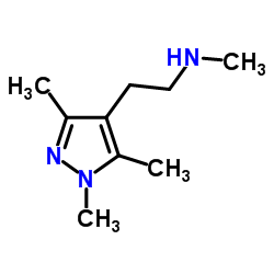 N-Methyl-2-(1,3,5-trimethyl-1H-pyrazol-4-yl)ethanamine图片