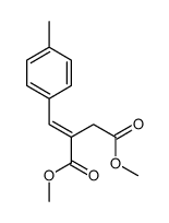 dimethyl 2-[(4-methylphenyl)methylidene]butanedioate结构式