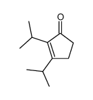 2,3-diisopropyl-cyclopent-2-enone Structure