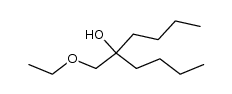 5-ethoxymethyl-nonan-5-ol结构式