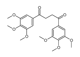 1,4-bis(3,4,5-trimethoxyphenyl)butane-1,4-dione Structure