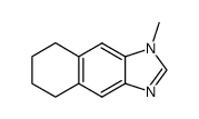 1H-Naphth[2,3-d]imidazole,5,6,7,8-tetrahydro-1-methyl-(6CI) Structure