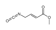 methyl 4-isocyanatobut-2-enoate Structure