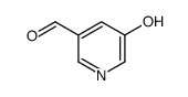 5-羟基-3-吡啶甲醛结构式