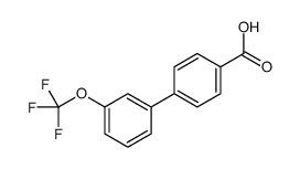 3'-Trifluoromethoxy-biphenyl-4-carboxylic acid structure