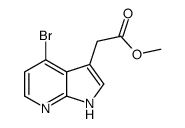 methyl 2-(4-bromo-1H-pyrrolo[2,3-b]pyridin-3-yl)acetate picture