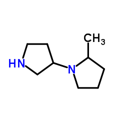 2-Methyl-1,3'-bipyrrolidine Structure