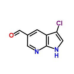 3-Chloro-7-azaindole-5-carbaldehyde picture