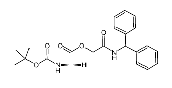 BOC-Ala-OBg Structure