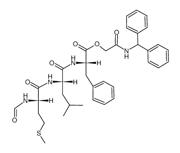 For-Met-Leu-Phe-OBg Structure