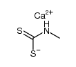 calcium N-methyldithiocarbamate结构式